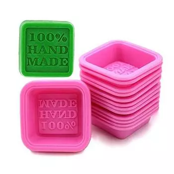 10 шт. DIY квадратная форма для изготовления кексов, форма для выпечки кексов, форма для мыла, бытовая форма