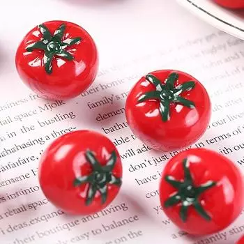 10 шт. DIY Мини-модель томата, украшения, DIY аксессуары, художественные ремесла, украшения для дома, идеальные ювелирные изделия своими руками, художественные ремесла 10pcs