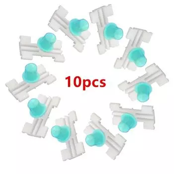 10 шт. Для BMW E46 Внешний боковой молдинг/отбойник двери, удерживающие крепежные зажимы