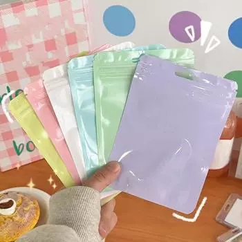 10 шт., для хранения вещей, долговечные, практичные, влагостойкие, устойчивые к запахам, пакеты с застежкой-молнией, органайзеры для конфет, ювелирных изделий, сумки для хранения фиолетовый