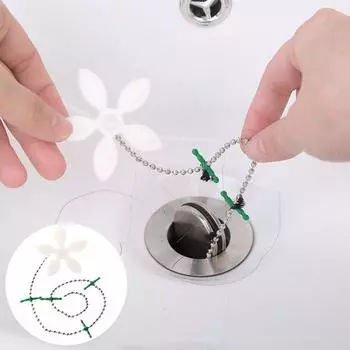10 шт. дренажные ловушки для волос в форме цветка, простые в использовании, не забиваются стоки, экологически чистые прочные средства для очистки труб белый