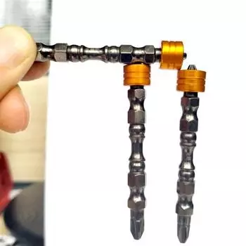 10 шт., двойная головка, партия, перекрестная партия, высокая твердость, защита от ржавчины, защита от царапин, двойная головка, затягивают винты, магнитная электрическая отвертка, поставка для дома