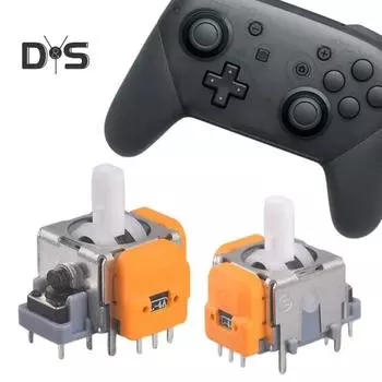 10 шт. джойстики для беспроводного контроллера, запасные части для джойстика, точная чувствительность управления, аналоговые 3D-джойстики для PS5/для XBOX ONE/для Switch Pro for PS5