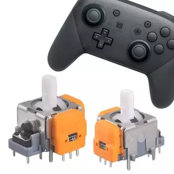 10 шт. джойстики для беспроводного контроллера, запасные части для джойстика, точная чувствительность управления, аналоговые 3D-джойстики для PS5/для XBOX ONE/для Switch Pro for PS5
