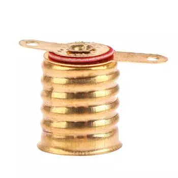 10 шт. E10 винтовой медный цоколь лампы маленькие электрические шариковые патроны 10pcs