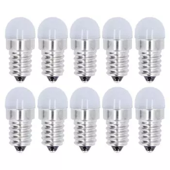10 шт. E14 лампы энергосберегающие теплый белый свет светодиодные маленькие лампочки для потолочного светильника настенного светильника 500 лм