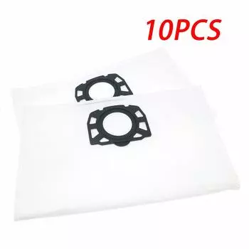 10 шт. фильтровальных мешков для Karcher MV4 MV5 MV6 WD4 WD5 WD6 Karcher WD4000 - WD5999, замена детали № 2.863-006.0