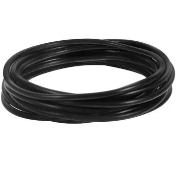 10 шт. Фильтрующий элемент для домашнего водоочистителя 20 дюймов Силиконовые уплотнительные кольца Шайбы Поставка прокладок Силикагель 10.60X10.60X0.40CM чёрный