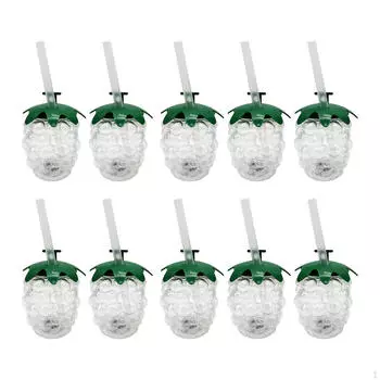 10 шт. Фрукты Виноград Чашки Вечеринки Посиделки Милые Питьевые Портативные Transparent