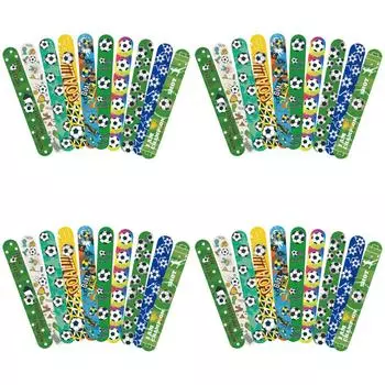 10 шт. футбольные браслеты с застежкой-браслетом для спортивной вечеринки