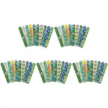 10 шт. футбольные браслеты с застежкой-браслетом для спортивной вечеринки