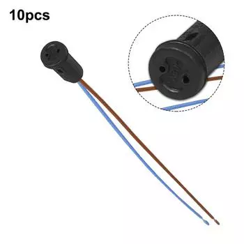 10 шт. G4 Патрон лампы 12 В 9 мм Прочный Высокое качество