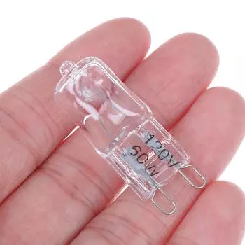 10 шт., галогенная лампа G9, 120 В, 25 Вт, 40 Вт, 60 Вт, Jcd G9