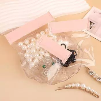 10 шт. герметичный мешок для хранения колец EVA мешочек для хранения ювелирных изделий герметичный мешок для женщин 7x8cm