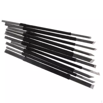 10 шт./граверный резак для резьбы по дереву, резные инструменты для гравюр по дереву