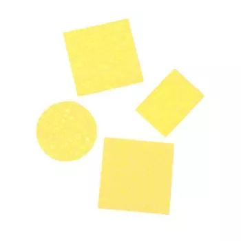 10 шт. губка для чистки паяльниковых жал, высокотемпературная губка для конденсата, инструменты для чистки сварочных жал A1