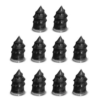 10 шт. гвозди для ремонта шин автомобилей, мотоциклов, вакуумные гвозди для ремонта проколов шин для грузовиков, скутеров, велосипедов, резиновые металлические гвозди