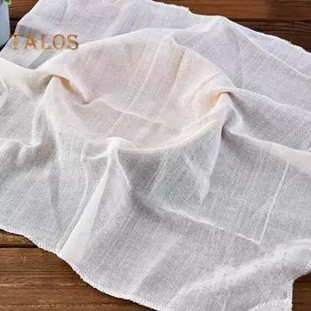 10 шт. хлопчатобумажная ткань для тофу, квадратная сетка для сыра, многоразовая, мелкоячеистая, пищевая сетка, неотбеленная, для приготовления пищи, выпечки, сока, фильтр-фильтр, муслин 50cm 10 pcs