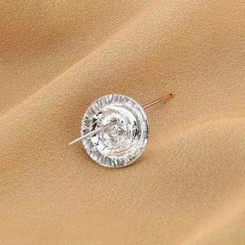 10 шт. хрустальные стеклянные бриллиантовые пуговицы женские высококачественные рубашки украшения рубашки круглые пуговицы универсальные высококачественные пуговицы маленькие 1 #[3 pieces]