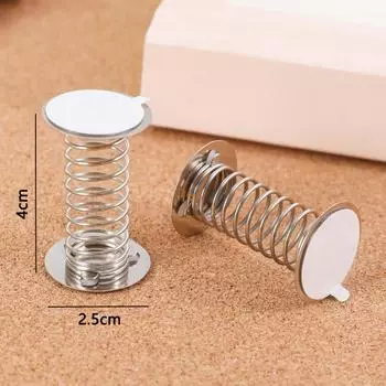 10 шт. игрушечная приборная панель пружинная база игрушечные аксессуары 2,5 см головка качающаяся приборная панель тряска сделай сам замена пружинные базы A3