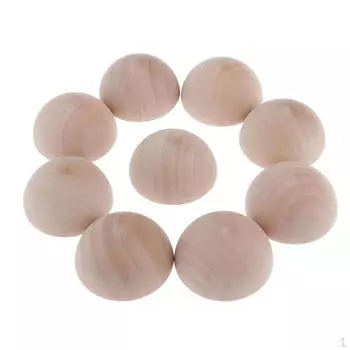 10 шт. игрушки деревянные полусферы строительные блоки