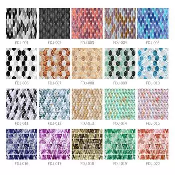 10 шт., имитация 3D самоклеющихся виниловых обоев, декоративные наклейки, водостойкая мозаичная плитка для ванной комнаты, наклейка на стену 15cmX15cmX10pcs