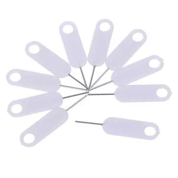 10 шт. инструмент для извлечения штифта лотка SIM-карты для смартфонов и планшетов