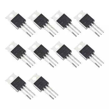 10 шт. IRFZ46N IRFZ46 силовой МОП-транзистор TO-220 53А 55В IRFZ46 46 N-канальный МОП-транзистор TO-220AB 3-контактный IRF IR