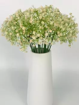 10 шт. искусственные цветы гипсофилы, 42 см, настоящие на ощупь, для домашнего декора, свадебного сада фиолетовый