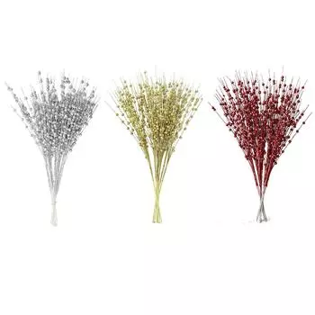 10 шт. искусственные цветы искусственные ягоды искусственный цветок на Рождество Новый год DIY цветочное искусство растение украшение для дома и офиса вечеринки One Size серебряный