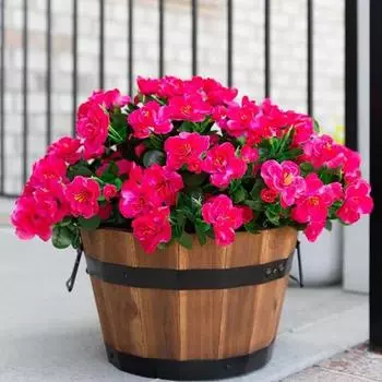 10 шт. искусственные цветы подвесная корзина для двери гирлянда не увядает не требует обслуживания цветочная гирлянда для внутреннего и наружного декора