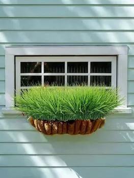 10 шт. искусственные растения, кустарники, не выцветающая искусственная пластиковая трава для фермерского дома, сада, крыльца, патио, офиса, свадьбы, в помещении, на открытом воздухе, украшение дома зелёный