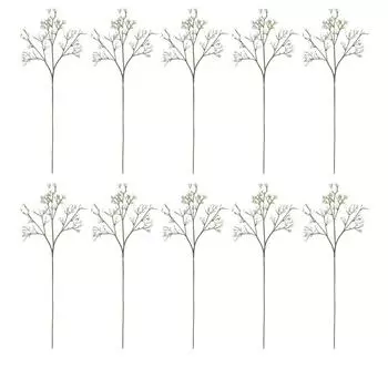 10 шт. Искусственный шелковый букет гипсофилы Филлис, украшение для дома на семейную свадьбу, подарок на День матери One Size