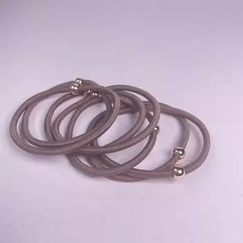 10 шт. Эластичные резинки для волос для девочек, металлические повязки на голову для женщин, заколка для волос «хвост», аксессуары для волос, повязка на голову 10 Pcs