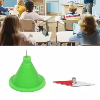 10 шт. Эксперимент с ромбом и маленькой магнитной иглой Физический эксперимент Инструмент Образовательный инструмент для электрической лаборатории