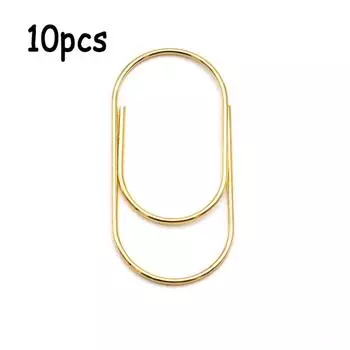 10 шт. Канцелярские товары Большие скрепки 50 мм Каваии Скрепка для фотобумаги Декоративная