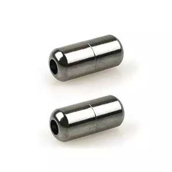 10 шт. капсульные шнурки с пряжкой без галстука с плоским якорем шнурки для обуви с пряжкой серебряный