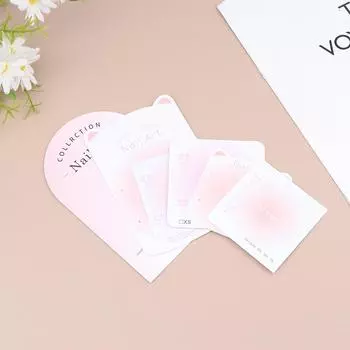 10 шт. картонная упаковка для ногтей, картонная карточка для накладных ногтей для наклеивания на ногти