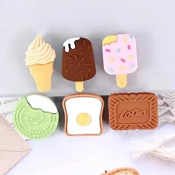 10 шт., кавайные смешанные искусственные печенья, украшения для самостоятельного изготовления заколок для волос, ювелирные изделия из смолы, чехол для телефона, украшения, аксессуары-&-*-&&- 10Pcs Color Random разноцветный