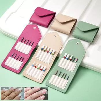 10 шт., керамические вольфрамовые фрезы для маникюра, карбидные фрезы для ногтей, аксессуары, насадки для дизайна ногтей, инструменты для машинной фрезеровки абрикосовый