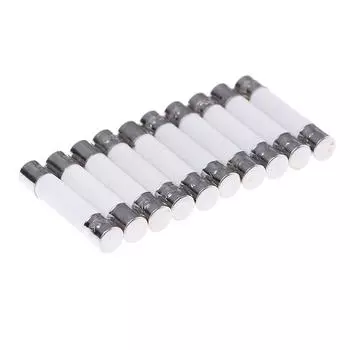 10 шт. керамический предохранитель для микроволновой печи, электрический 20 А, 250 В, товары для дома, сделай сам, 6X30 мм