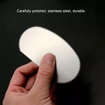 10 шт. Керамический ремонтный скребок из нержавеющей стали, скребок для удаления масляного шлама, инструмент для лепки из глины, скребок для удаления шлама, обучение