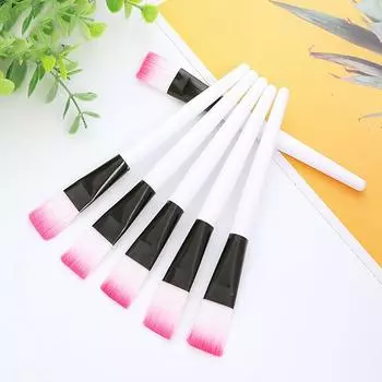 10 шт. Кисти для нанесения масок для лица, кисти для макияжа, аппликатор для масок для ухода за кожей лица и глаз белый