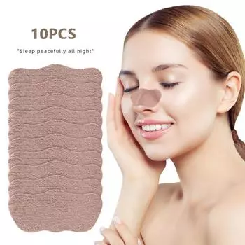 10 шт. Китайская полынь вентиляционные назальные полоски против храпа назальные полоски для облегчения дыхания уменьшают храп наклейка