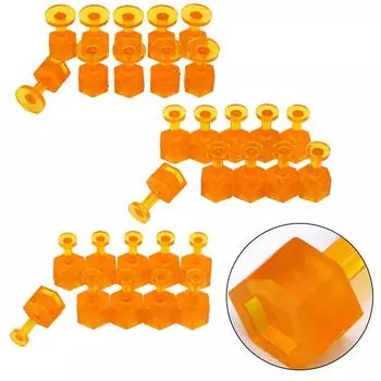 10 шт. клеевых вкладок для удаления вмятин PDR Car Dent Repair Car Dent Removal Tool Auto Paintless Dent Repair Glue Tabs для кузова автомобиля оранжевый