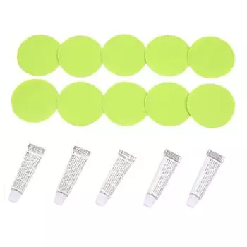 10 шт. клей из ПВХ для надувного матраса, надувной кровати, лодки, дивана, ремонтный комплект, патчи, клей серый