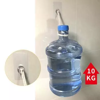 10 шт. клейкие настенные крючки для полки, прозрачные колышки для полки шкафа, настенные вешалки для кухни, ванной комнаты, винтовой крючок, вешалка