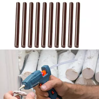 10 шт. клейкие полоски из расплавленного клея, практичные, ручная работа, ЭВА для праздничного украшения