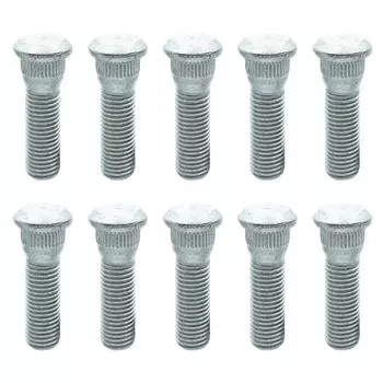 10 шт. Колесные шпильки Гайки-барашки Замена Колесная шпилька Ступица колеса Винт 48 мм Длинный и M12x1.5 Удлиненный Накатанный болт