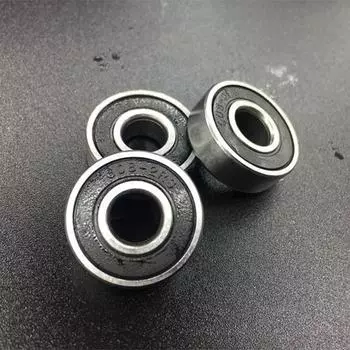 10 шт./компл. 608-2RS резиновая крышка герметичные валы глубокий стальной шарикоподшипник QDE